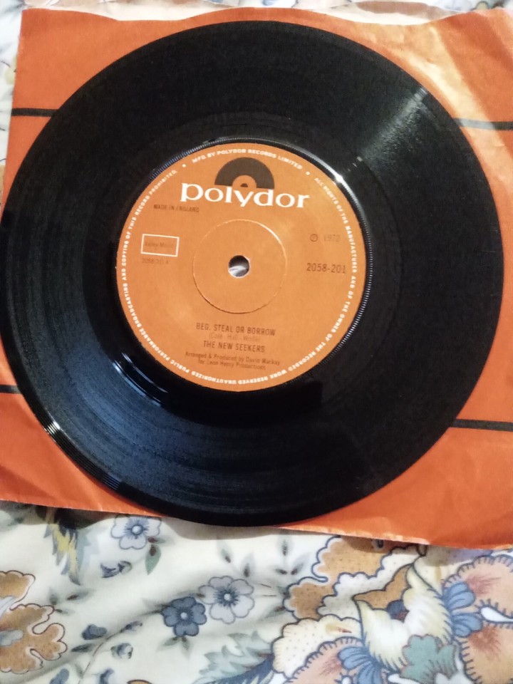 THE NEW SEEKERS ORIGINAL 45 BEG STEAL OR BORROW 1972 | eBay UK