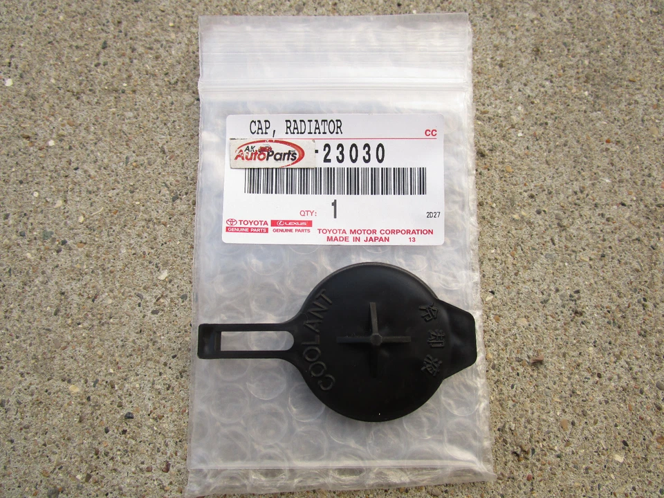 ПОДХОДИТ: 06 - 18 TOYOTA YARIS РАДИАТОР ОХЛАЖДАЮЩЕЙ ЖИДКОСТИ РЕЗЕРВУАР БАК КРЫШКА OEM СОВЕРШЕННО НОВЫЙ - Изображение 2 из 3