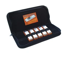 Seydel SESSION STEEL REED 5 Harmonica Set & Case