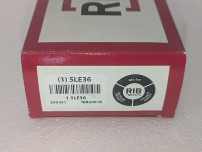 RIB RIB2401B EnclosedPre-Wired Relay,24VAC,SPDT,20A 5LE36
