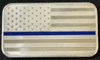 Rare 1 Oz .999 Silver Blue Line American Flag Police Protect & Serve got Your 6!