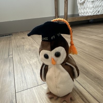 RARE Ty Beanie Babies Wise Owl 1998 Retired Plush Toy, W/ ERRORS Mint Conditon
