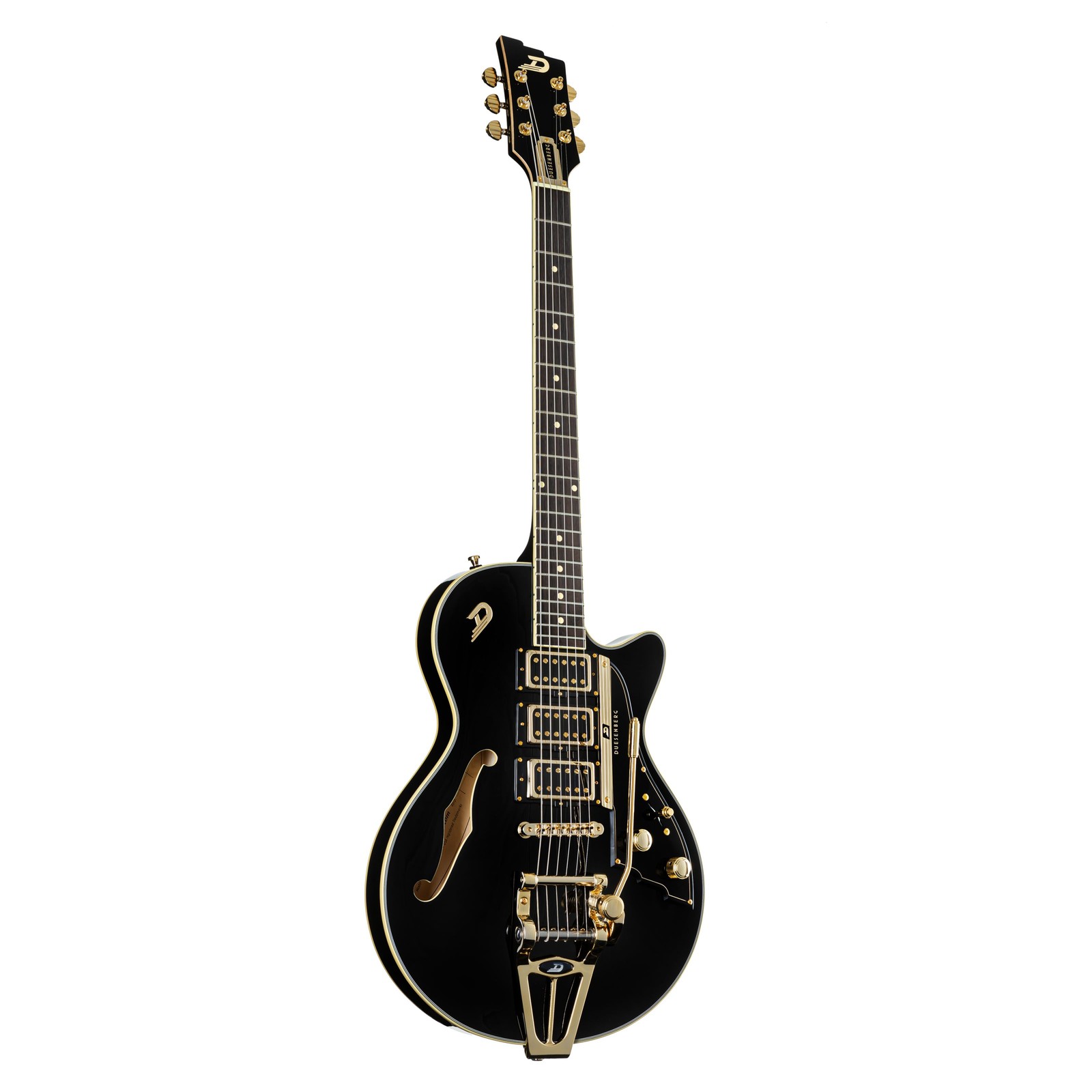 Duesenberg Starplayer TV Custom Black - Halbakustik Gitarre 603690₽