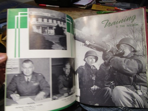 Fort Leonard Wood Missouri Yearbook 6th Armored Division 5th Heavy Tank Bn. 1954 - Picture 17 of 18