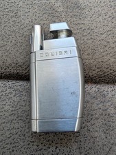 COLIBRI PATENTED PTR 2160 SILVER COLOR CIGAR LIGHTER WITH GOOSE NECK BURNER