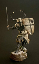 Action Germany. Knight of the Teutonic Order Figures Tin Painted
