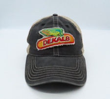 Dekalb Farm Seed Corn Trucker Mesh Snapback Hat Cap