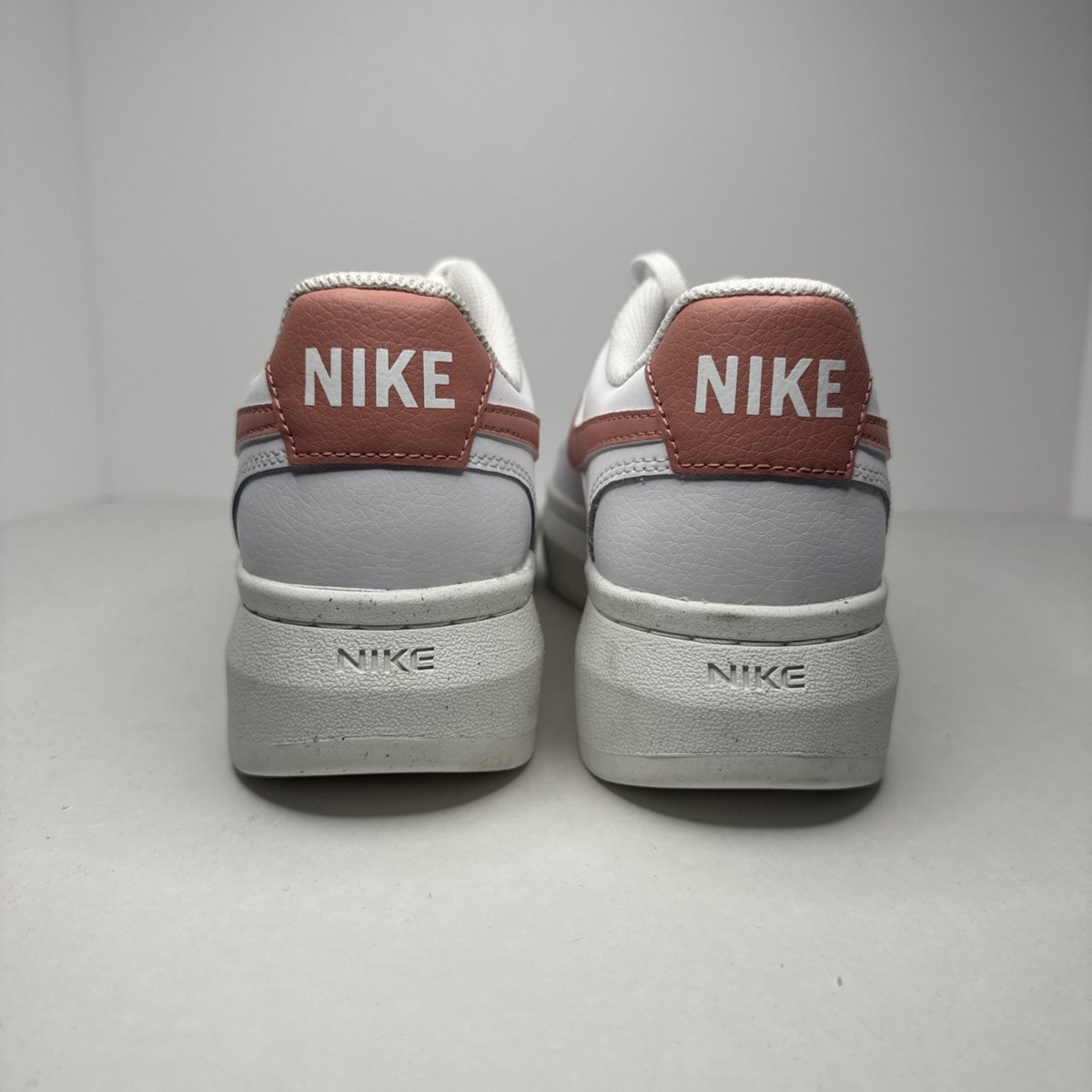 Size 10 - Nike Court Vision Alta White Red Stardust W for