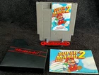 1988 SUPER MARIO BROS. 2 • WORKING w/MANUAL • VINTAGE NES NINTENDO VIDEO GAMES