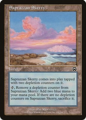 1 x Saprazzan Skerry - Mercadian Masques- LP - MTG - EOF