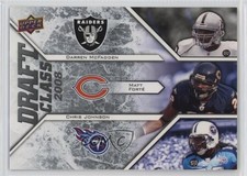 2009 Upper Deck Draft Edition Class Darren McFadden Matt Forte Chris Johnson j4h