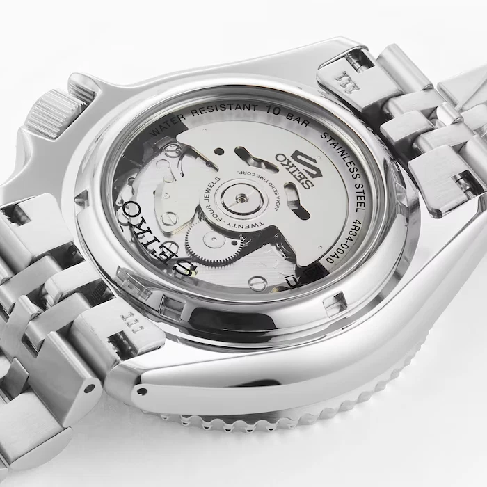 NEW Genuine SEIKO 5 Sports Automatic GMT Silver Black Dial Men's Watch SSK001K1 - Image 2 of 4