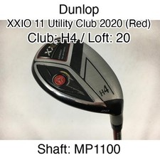 Dunlop XXIO 11 Utility Club 2020 Red H4 Hybrid  20 MP1100 Stiff Regular Right-