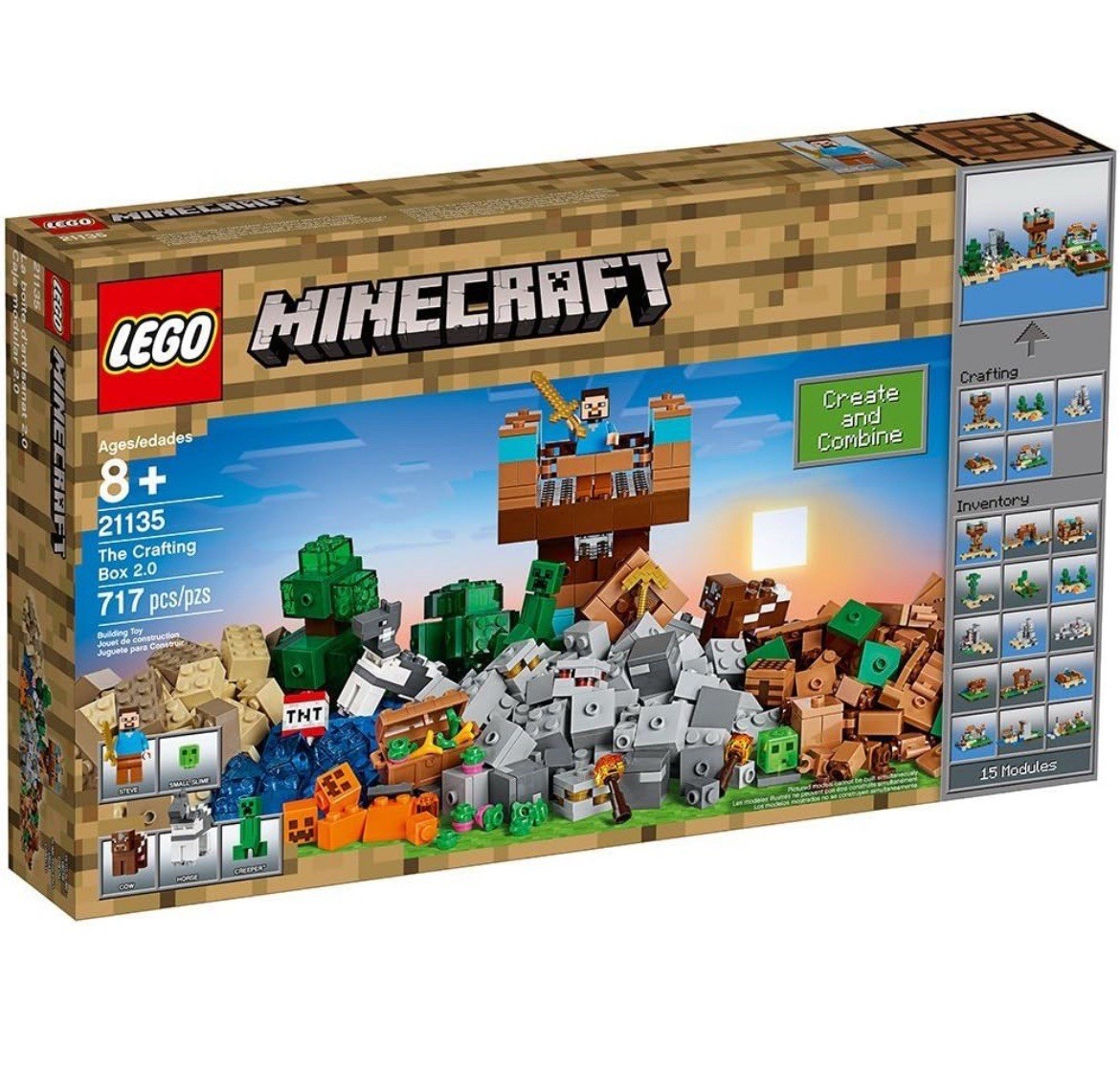 LEGO 21135 - The Crafting Box 2.0 - Minecraft 673419263764| eBay