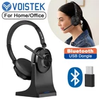 Bluetooth Headset with USB-dongle Microphone Wireless Headphone for PC/Phones