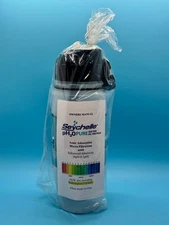 NEW 28oz Seychelle pH2O Ionic Micro Radiological Water Filtration Bottle Fliptop