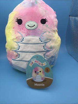 NWT Squishmallows 8'' Moonie The Water Bear Ultra Rare Gold Tag Plush