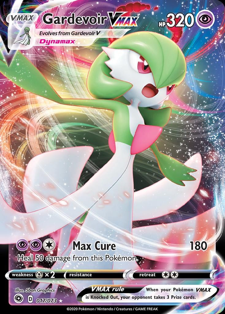 Pokemon Gardevoir VMAX (17/86) Champion's Path LP HOLO