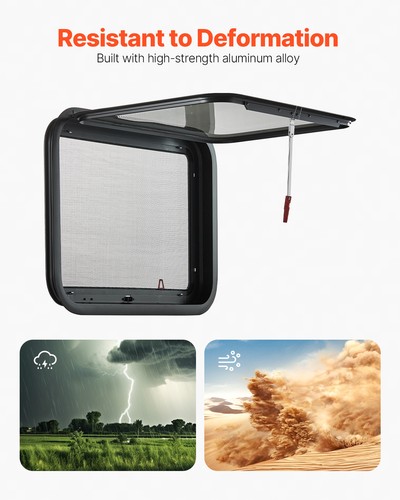 AUSUM MOTOR RW-E-30X20 Rv Exit Window Push Emergency Wall - Foto 4