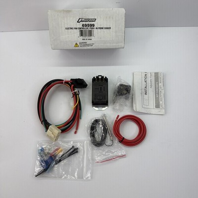 Proform 69599 Adjustable Electric Fan Controller Kit  Push In Probe with Relay