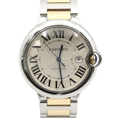 Cartier W69009Z3 18K Yellow Gold Combination Ballon Bleu de 42MM 152888597 [P]