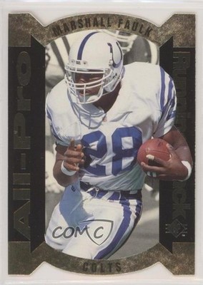 1995 SP All-Pro Gold Marshall Faulk #AP-1 HOF fm0