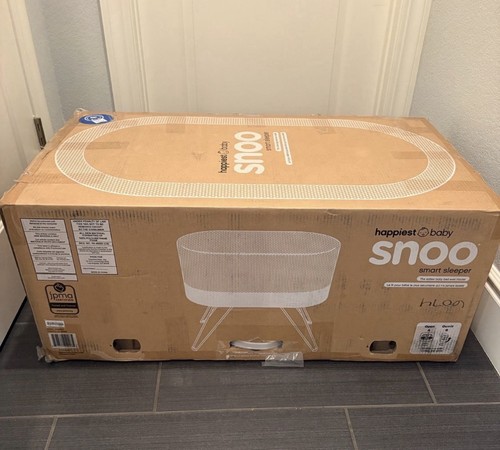 Happiest Baby Snoo Bassinet Low Legs White Shorty Legs SSL100-01U - New