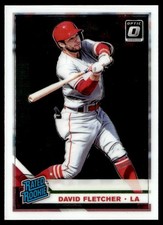 2019 Donruss Optic David Fletcher Rookie Los Angeles Angels #36