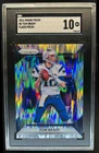 2016 Prizm Tom Brady Flash #2 Patriots SGC 10