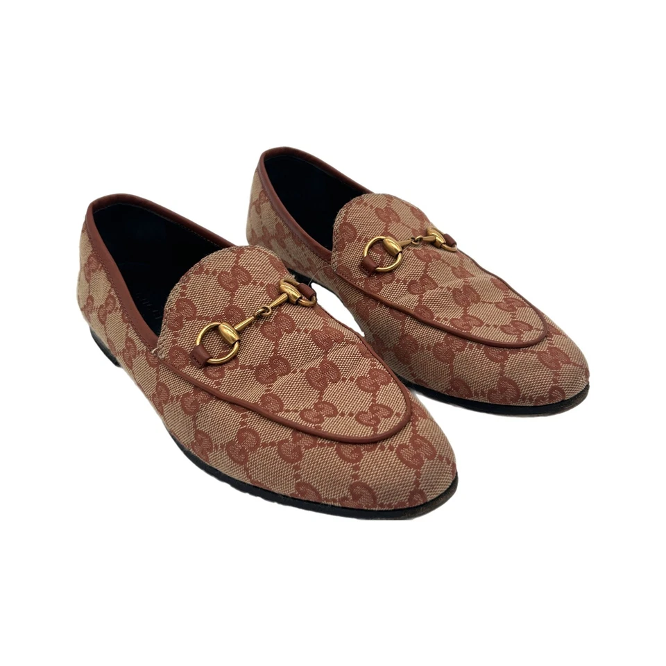 Vintage Beige Gucci Horsebit Loafers (UK 5) - Image 4 of 4