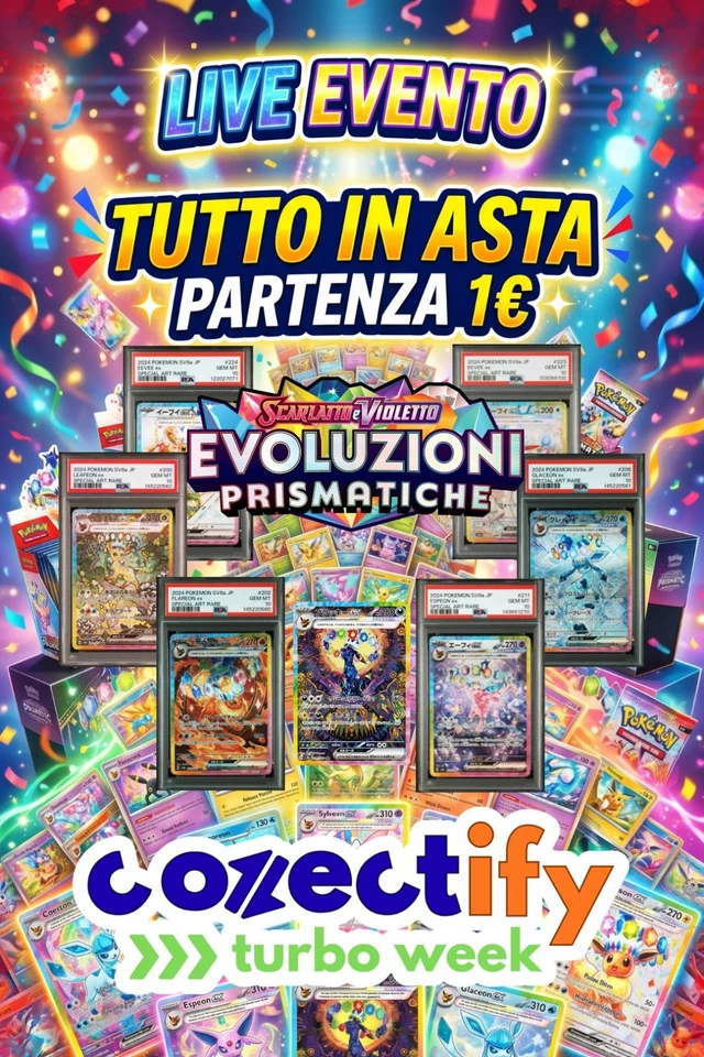 💥LIVE EVENTO EVOLUZIONI PRISMATICHE💥 RIP&SHIP e ASTE 1€!