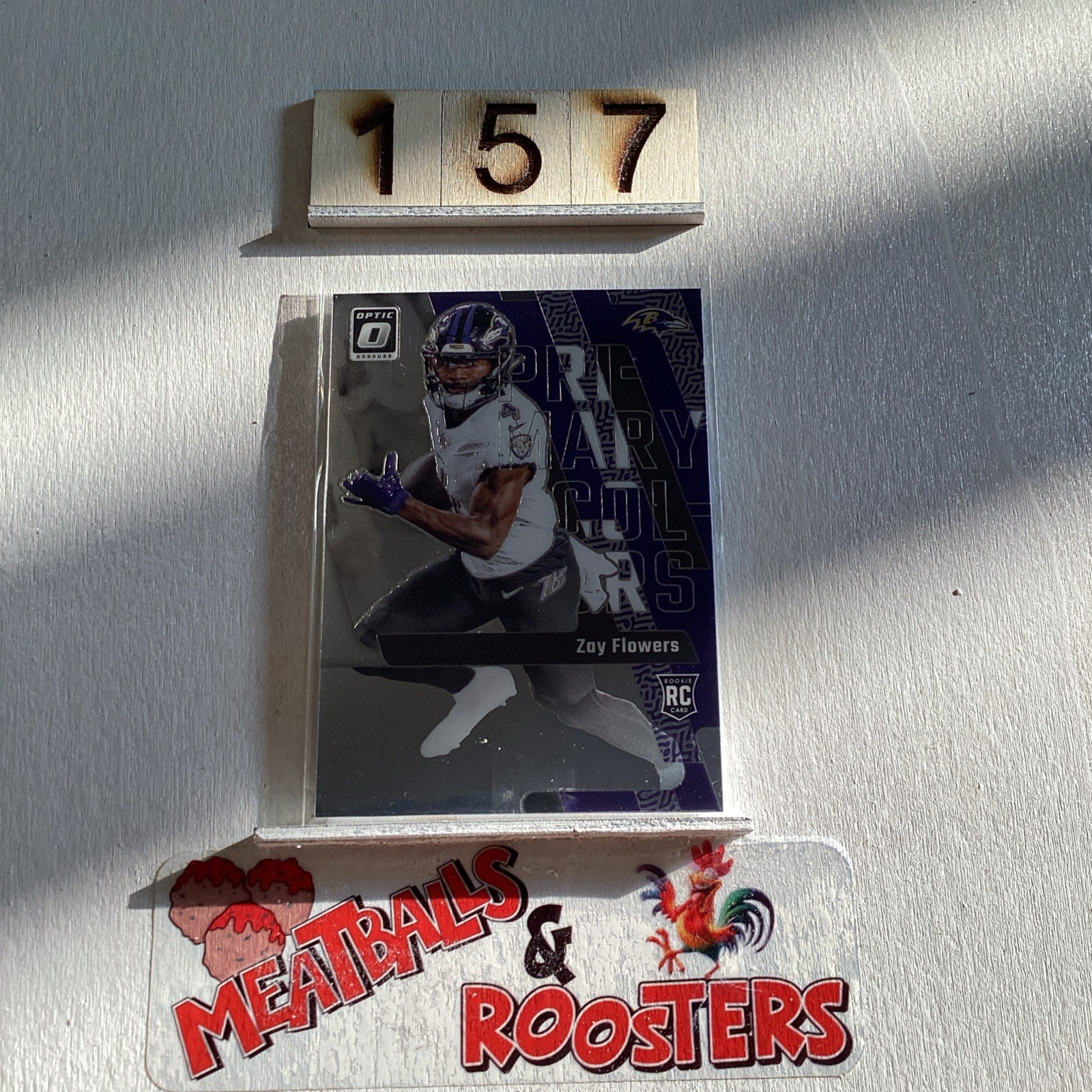 2023 Donruss Optic Zay Flowers #20 Primary Colors Rookie