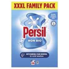 Persil Non Bio Washing Powder XXXL Family Pack gentle next to sensitive skin for