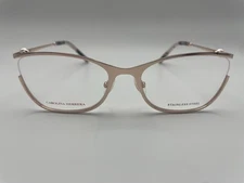 CAROLINA HERRERA CH 0006 DDB GOLD EYEGLASS FRAMES 54-18-140 NEW