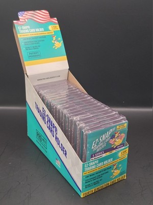 20x Pro Mold 100 Pt. 4th Gen EZ-Snap Card Holders S-Series with Sleeve - USA