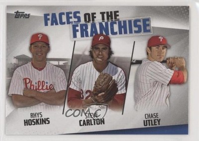 2019 Topps Faces of the Franchise Chase Utley Steve Carlton Rhys Hoskins HOF uk2