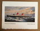 NEWPORT NEWS SHIPBUILDING CHRISTMAS CARD - 1984 - LINER S.S. UNITED STATES !!! — photo 6