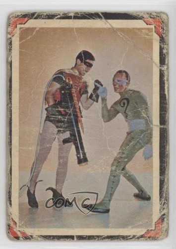 1966 Topps Batman Riddler Back #29 A Riddle for Robin — Raw