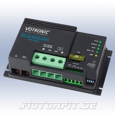Votronic SOLAR-LADEREGLER MPP 260 CI 12 V / 18,5 A / 260 Wp