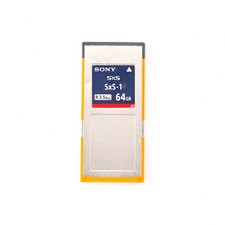 Sony SBS64G1B 64GB SxS-1 G1B Series Memory Card - SKU 1965223