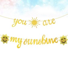 My First Birthda Decorations Birthday Door Banner Paper for Baby