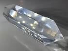 Natural Vogel Cut Quartz Crystal Specimen Double Point Generator Madagascar — photo 2