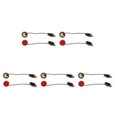 5 Pieces Instrument Pickup Transducer Electric Guitar Microphone