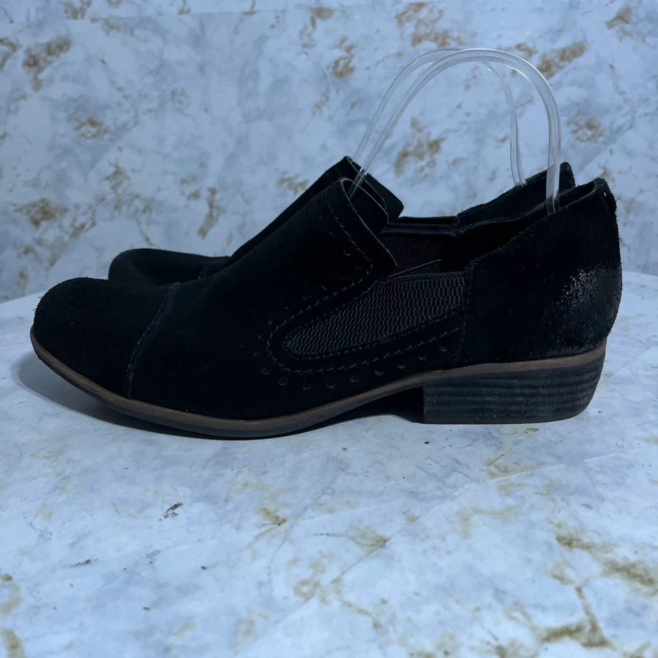 Korks by Kork Ease Mujer Talla 8.5 Zapatos Negro Gamuza Cómodo Moda Botines Foto 4 de 4