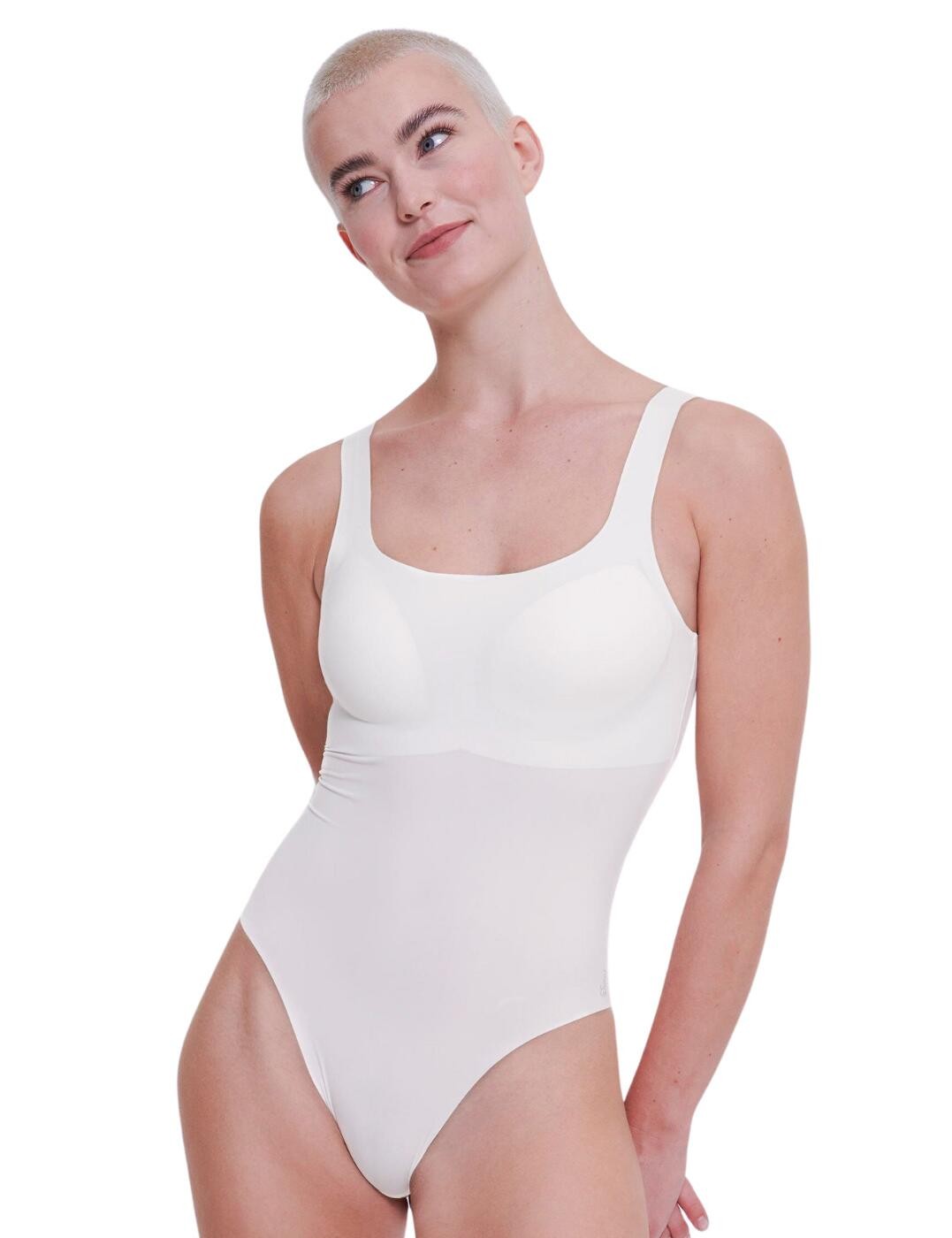 XL - 16 Sloggi Zero Feel Bodysuit Wireless Seamless Womens Lingerie 10217742