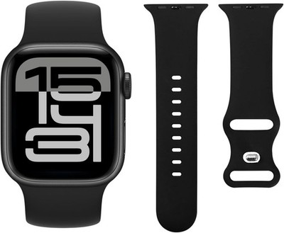 Sport Waterproof Silicone Strap Compatible with Apple Watch 38mm 40mm