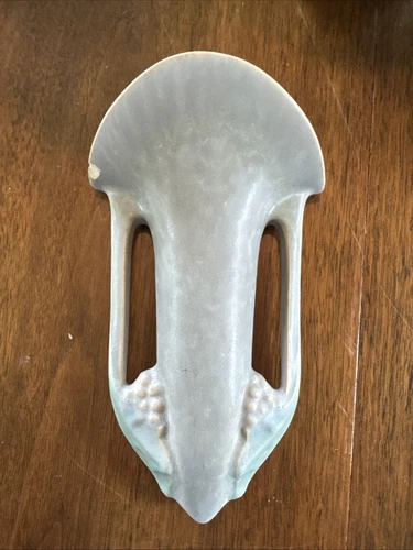 Roseville Tuscany Wall Pocket - 1927 - Large chip on front