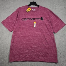 CARHARTT Shirt Mens Extra Large XL Purple Heavyweight Outdoor Loose Fit Work NWT