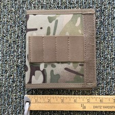 Molle Tactical Folding Map ID Pouch 8 Utility Straps Hook And Loop Attachment