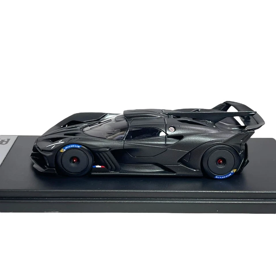 Modellino Auto Looksmart 1/43 Bugatti Bolide Full Carbon Matt - Immagine 3 di 4